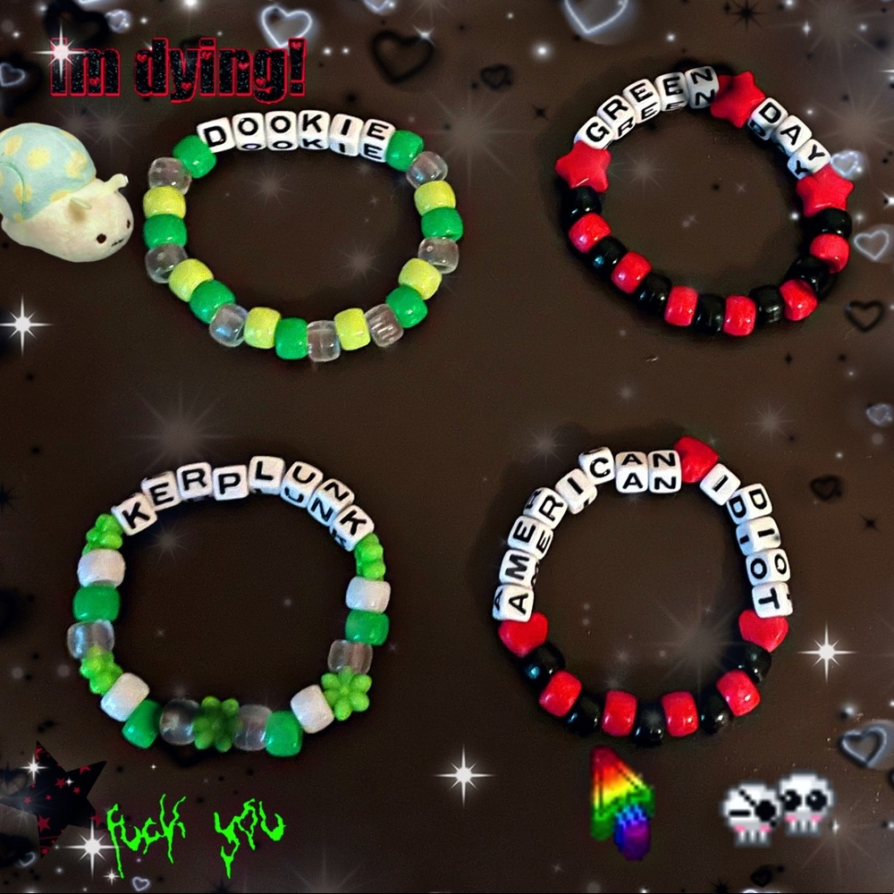 Green Day Kandi✨💿🫀